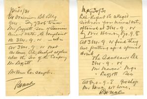 Lab report note: 30-May-31