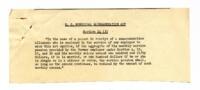 Letter to Vance from R.A. Pennington