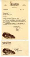 Letter to Vance from Manager, Jersey Farms Limited