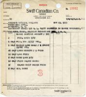 Order form and Certificate of City Analyst for Royal Party, no 5731