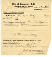 Certificate of City Analyst