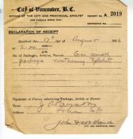 Certificate of City Analyst
