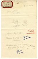 Analysis request and notes