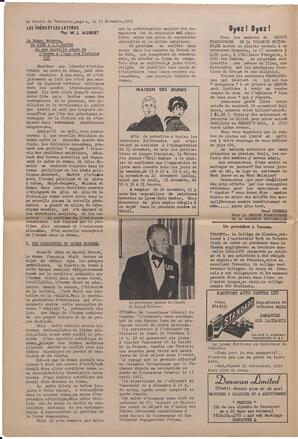 Le Soleil de Vancouver, November 15, 1969, page 4