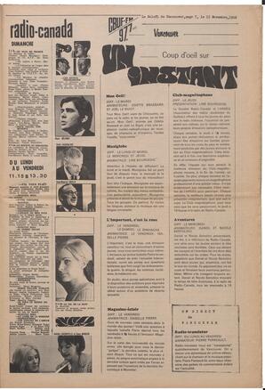 Le Soleil de Vancouver, November 15, 1969, page 7