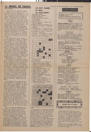 Le Soleil de Vancouver, November 15, 1969, page 11