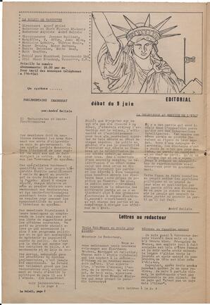 Le Soleil de Vancouver, June 14, 1968, page 2