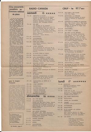 Le Soleil de Vancouver, June 14, 1968, page 8
