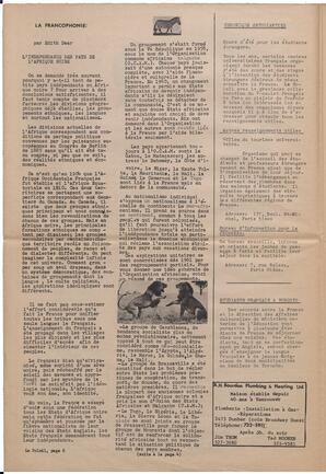 Le Soleil de Vancouver, June 14, 1968, page 6