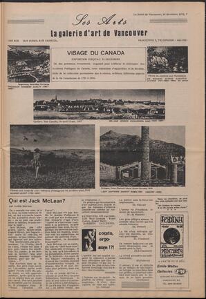 Le Soleil de Vancouver, December 14, 1973, page 11