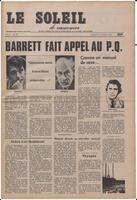Le Soleil de Vancouver, November 16, 1973