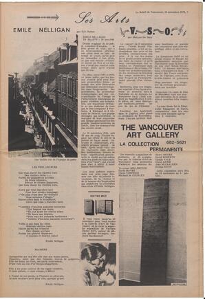 Le Soleil de Vancouver, November 16, 1973, page 7