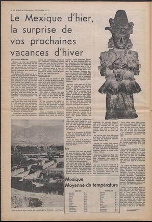 Le Soleil de Vancouver, October 12, 1973, page 6
