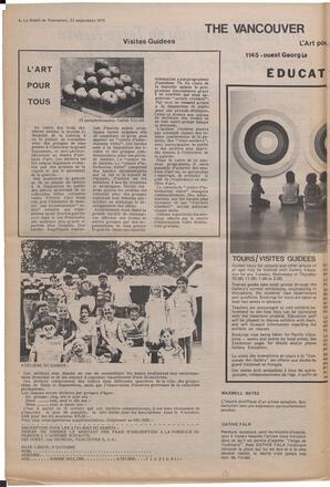 Le Soleil de Vancouver, September 21, 1973, page 6