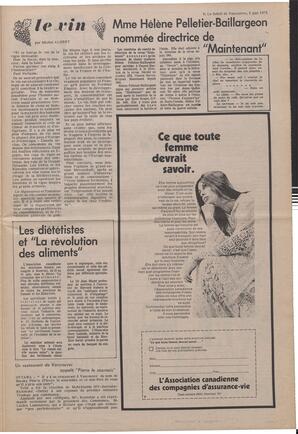 Le Soleil de Vancouver, May 8, 1973, page 13