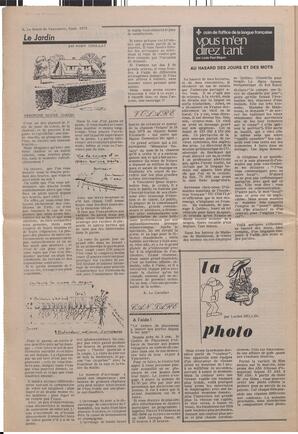 Le Soleil de Vancouver, May 8, 1973, page 12