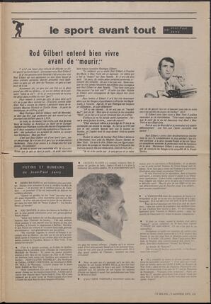 Le Soleil de Vancouver, January 5, 1973, page 15