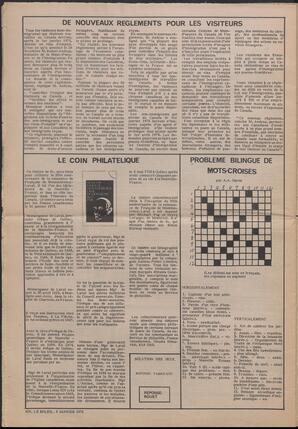 Le Soleil de Vancouver, January 5, 1973, page 14