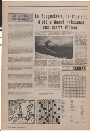 Le Soleil de Vancouver, January 5, 1973, page 12