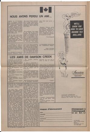 Le Soleil de Vancouver, January 5, 1973, page 4