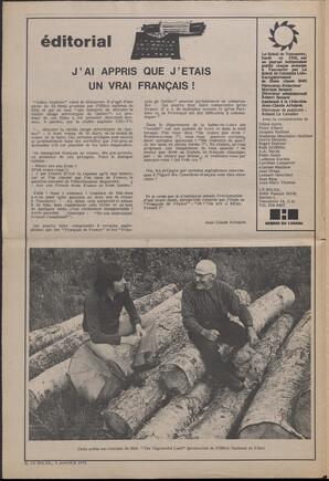 Le Soleil de Vancouver, January 5, 1973, page 2
