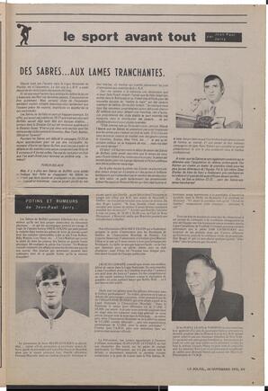 Le Soleil de Vancouver, November 24, 1972, page 15
