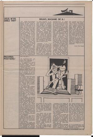 Le Soleil de Vancouver, November 24, 1972, page 13