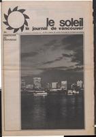 Le Soleil de Vancouver, November 10, 1972