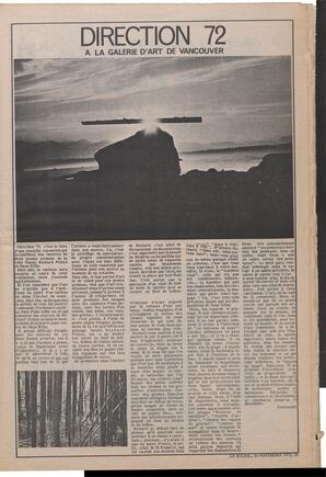 Le Soleil de Vancouver, November 10, 1972, page 9