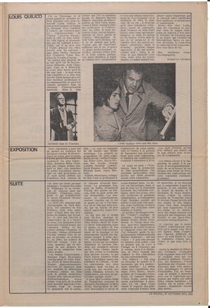 Le Soleil de Vancouver, October 27, 1972, page 13