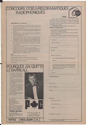 Le Soleil de Vancouver, October 20, 1972, page 10