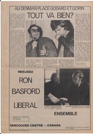 Le Soleil de Vancouver, October 20, 1972, page 8