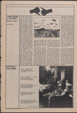 Le Soleil de Vancouver, October 13, 1972, page 12