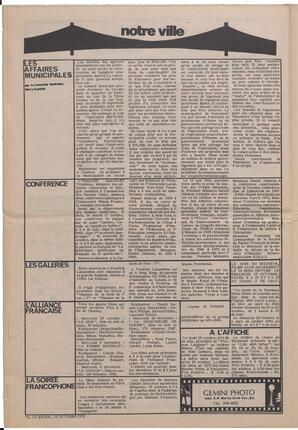 Le Soleil de Vancouver, October 13, 1972, page 6