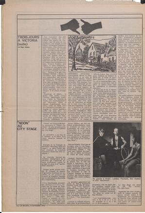 Le Soleil de Vancouver, October 6, 1972, page 12