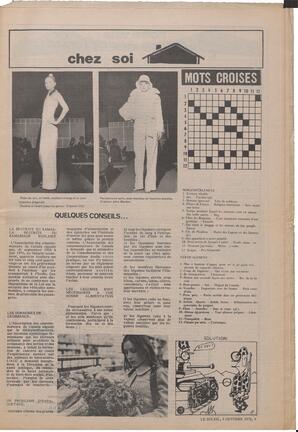 Le Soleil de Vancouver, October 6, 1972, page 5