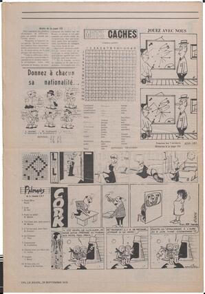 Le Soleil de Vancouver, September 29, 1972, page 16