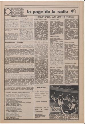 Le Soleil de Vancouver, September 29, 1972, page 11