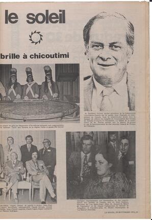 Le Soleil de Vancouver, September 29, 1972, page 9