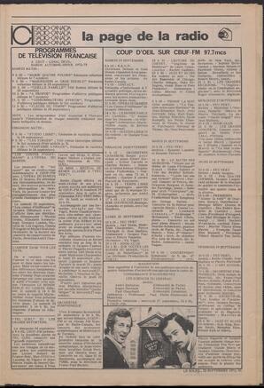 Le Soleil de Vancouver, September 22, 1972, page 11