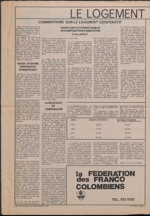 Le Soleil de Vancouver, September 22, 1972, page 8
