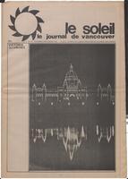 Le Soleil de Vancouver, September 8, 1972