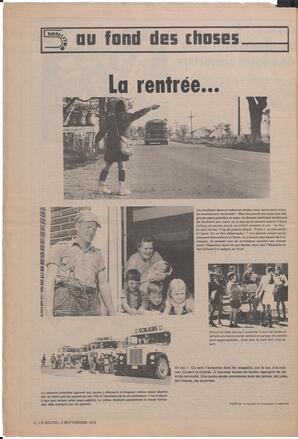 Le Soleil de Vancouver, September 8, 1972, page 10