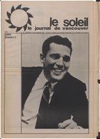 Le Soleil de Vancouver, September 1, 1972