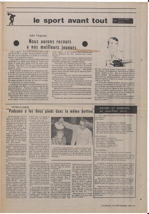 Le Soleil de Vancouver, September 1, 1972, page 15