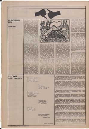 Le Soleil de Vancouver, September 1, 1972, page 12