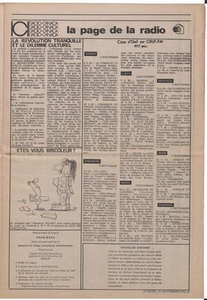 Le Soleil de Vancouver, September 1, 1972, page 11