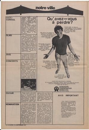 Le Soleil de Vancouver, September 1, 1972, page 6