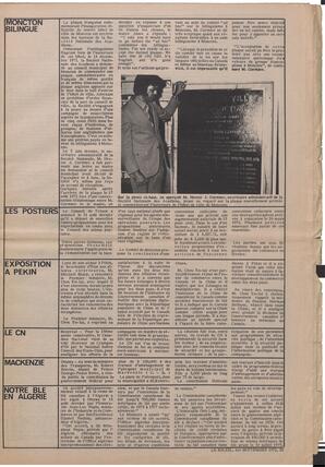 Le Soleil de Vancouver, September 1, 1972, page 3