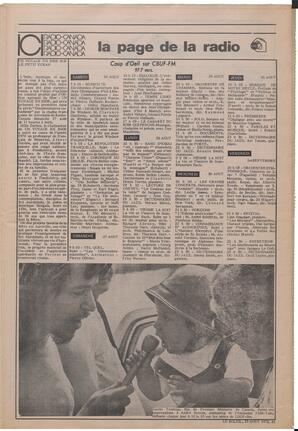 Le Soleil de Vancouver, August 25, 1972, page 11